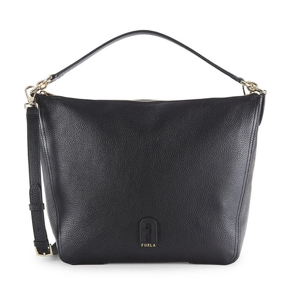 Furla Atena Leather Hobo Bag